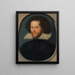 Sir William Pope - William Larkin — gerahmtes Bild an der Wand