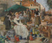 Ein Straßenmarkt in der Picardie - William Lee-Hankey — Ansicht des Kunstwerks