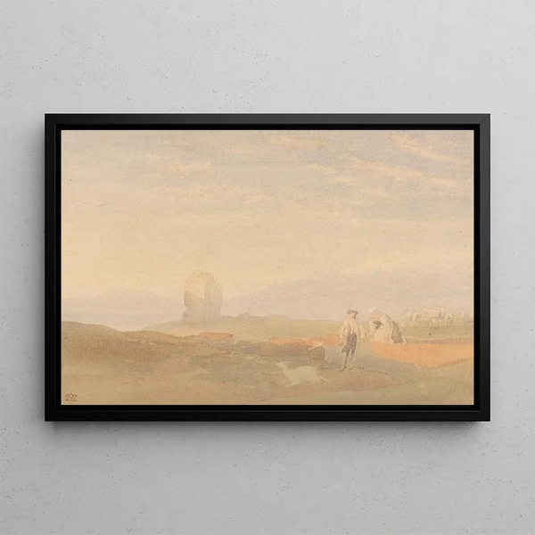 William Leighton Leitch - Mist on the Downs.webp