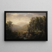 Landschaft der Adirondack-Berge - William Louis Sonntag — gerahmtes Bild an der Wand