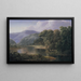 Landschaft - William Louis Sonntag — gerahmtes Bild an der Wand