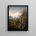 Berglandschaft - William Louis Sonntag — gerahmtes Bild an der Wand
