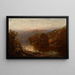 Morgen im Oktober im New Hampshire - William Louis Sonntag — gerahmtes Bild an der Wand