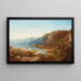 Sur le Haut Hudson - William Louis Sonntag — gerahmtes Bild an der Wand