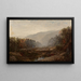 Flusslandschaft - William Louis Sonntag — gerahmtes Bild an der Wand
