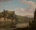 Vue de la Saône et du château de Pierre Scize, Lyon, France - William Marlow — Ansicht des Kunstwerks