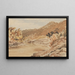 Mine de charbon et rivière Brunnerton Grey - William Marshall Cooper — gerahmtes Bild an der Wand