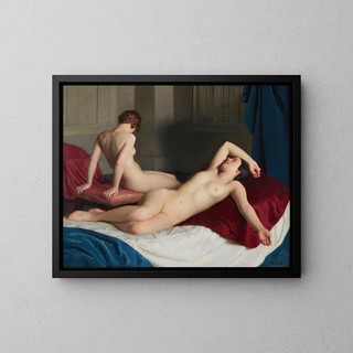 William McGregor Paxton - Interior with Two Nudes.webp