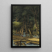 Le Chickahominy pont Alexanders - William McIlvaine — gerahmtes Bild an der Wand