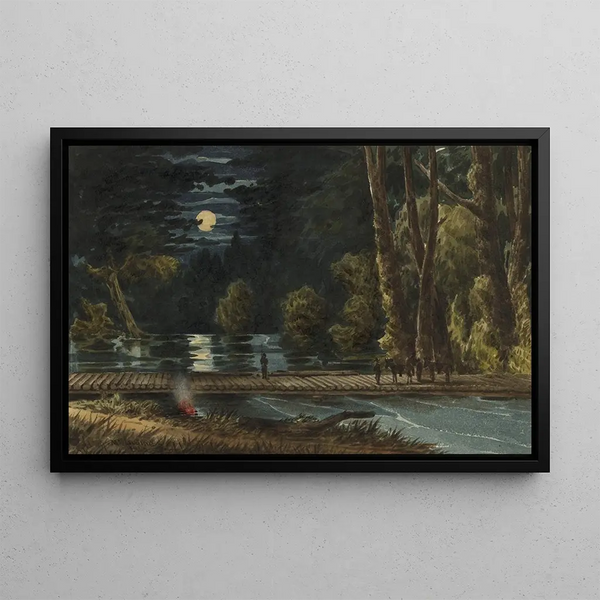 William McIlvaine - The Chickahominy Sumners Upper Bridge.webp