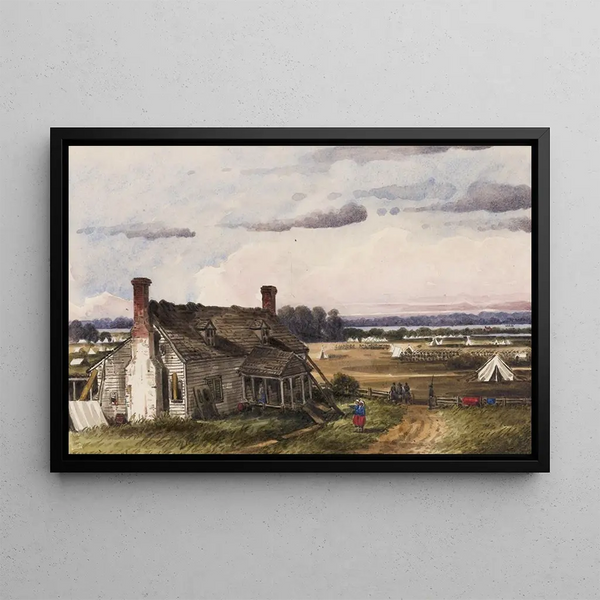 William McIlvaine - The LaFayette House near Yorktown Va.webp