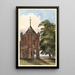 Tour de l'église Saint-Pierre Va - William McIlvaine — gerahmtes Bild an der Wand