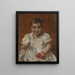 Roland - William Merritt Chase — gerahmtes Bild an der Wand