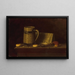 New York Daily News - William Michael Harnett — gerahmtes Bild an der Wand