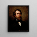 Portrait von Edward Wheelwright - William Morris Hunt — gerahmtes Bild an der Wand