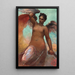 Fortune ailée - William Morris Hunt — gerahmtes Bild an der Wand