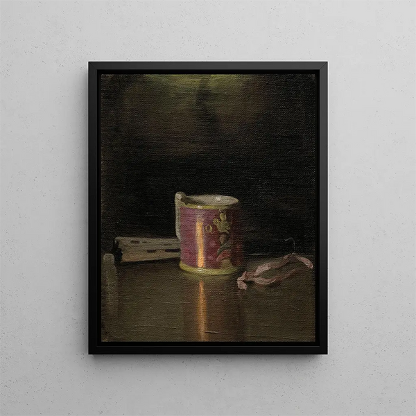 William Nicholson - Still life Pink Lustre Mug and Fan.webp