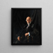 Portrait des Dr. E. J. Dillon, Kriegsberichterstatter und Publizist - William Orpen — gerahmtes Bild an der Wand
