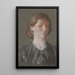Portrait de Grace - William Orpen — gerahmtes Bild an der Wand