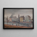 Kampf gegen ein Feuer - William P. Chappel — gerahmtes Bild an der Wand