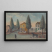 Der Bäckerwagen - William P. Chappel — gerahmtes Bild an der Wand