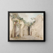 La Grotte de Posillipo - William Pars — gerahmtes Bild an der Wand