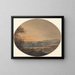 Vue lointaine d'Exmouth depuis Exeter - William Payne — gerahmtes Bild an der Wand