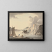 Eingang des Bachs Stonehouse zwischen Plymouth und Dock Devon - William Payne — gerahmtes Bild an der Wand