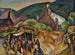 Fête de San Juan Pueblo - William Penhallow Henderson — Ansicht des Kunstwerks