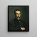 Portrait de William E. Norton - William Penhallow Henderson — gerahmtes Bild an der Wand