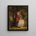 Dolly Varden - William Powell Frith — gerahmtes Bild an der Wand