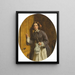 L'appel du matin - William Powell Frith — gerahmtes Bild an der Wand