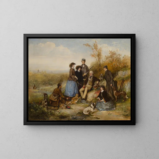 William Powell Frith - The Shooting Party.webp