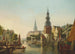 Montelbaanstoren und Zuiderkerk Amsterdam - William Raymond Dommersen — Ansicht des Kunstwerks