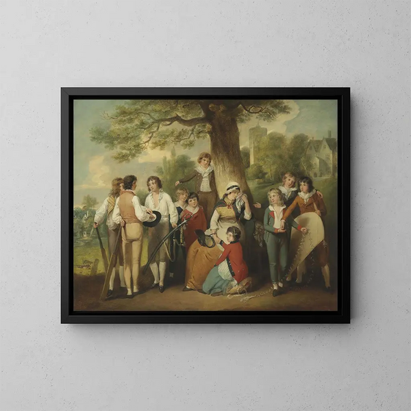Schüler großzügig - William Redmore Bigg — gerahmtes Bild an der Wand