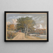 Sur la rivière Harlem - William Rickarby Miller — gerahmtes Bild an der Wand