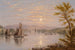 Sonnenaufgang über dem Champlain-See - William Rickarby Miller — Ansicht des Kunstwerks