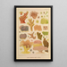 Korallen des Great Barrier Reef II - William Saville-Kent — gerahmtes Bild an der Wand