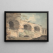 Ruine avec trois arches - William Sawrey Gilpin — gerahmtes Bild an der Wand
