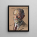 Addison Van Nom B. A. 1858 Bibliothekar 1865 1905 - William Sergeant Kendall — gerahmtes Bild an der Wand