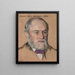 Simeon Eben Baldwin B. A. 1861 Professor für Recht 1872-1912 Gouverneur von Connecticut - William Sergeant Kendall — gerahmtes Bild an der Wand
