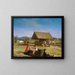 Die Herstellung von Cidre - William Sidney Mount — gerahmtes Bild an der Wand