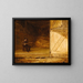 Der Banjo-Spieler - William Sidney Mount — gerahmtes Bild an der Wand