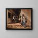 Le Pouvoir de la Musique - William Sidney Mount — gerahmtes Bild an der Wand