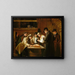 Die Tombola für die Gans - William Sidney Mount — gerahmtes Bild an der Wand