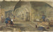 Innenansicht des Forts Nicolas Sebastopol Krim - William Simpson — Ansicht des Kunstwerks