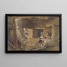 Mine dans le bastion du Mat Sébastopol Crimée - William Simpson — gerahmtes Bild an der Wand