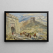Die Große Mauer von China - William Simpson — gerahmtes Bild an der Wand