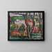 Landschaft des Brandywine-Tals - William Sommer — gerahmtes Bild an der Wand