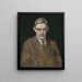 Selbstporträt - William Strang — gerahmtes Bild an der Wand